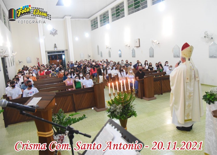 Crisma Comunidade Santo Antônio - 20 /11/2021 - fotoedson.net Fotógrafo em Blumenau